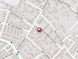 Carte de Caldicote Ossisane à Crosne