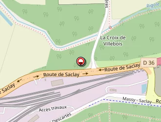 Carte de Xprojets à Palaiseau