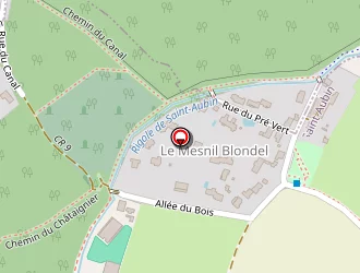 Carte de La Lisière à Saint-aubin