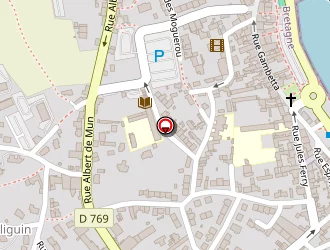 Carte de Rémy Gérard à Roscoff