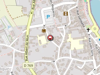 Carte de Hôtel Régina Roscoff à Roscoff