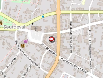 Carte de Tonerie Baptiste à Sourdeval