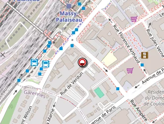 Carte de Association Essonne Accueil à Palaiseau