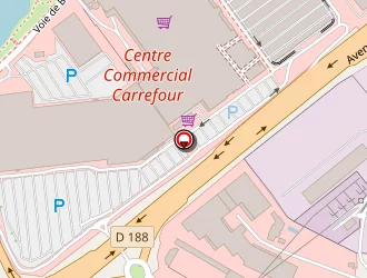 Carte de Leroy Merlin à Massy