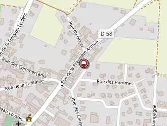 Carte de Specht Rémi à Wingersheim