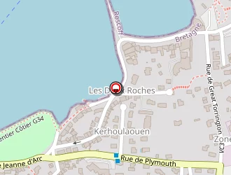 Carte de Carnet De Jardin à Roscoff