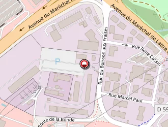 Carte de Brossette à Massy