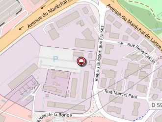 Carte de Euromaster à Massy