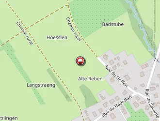 Carte de Haut Barr (earl) à Gottenhouse