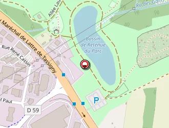 Carte de Fondetud à Massy