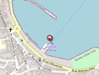 Carte de Boutique Ferrer à Roscoff