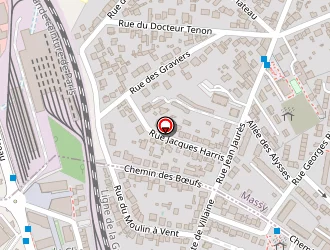 Carte de Cemex Bétons à Palaiseau