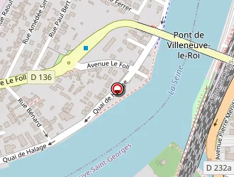 Carte de Perception-massage à Villeneuve-saint-georges