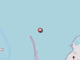 Carte de Hôtel Bellevue à Roscoff