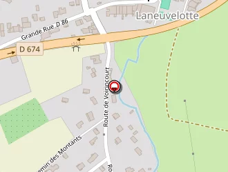 Carte de Dce à Laneuvelotte