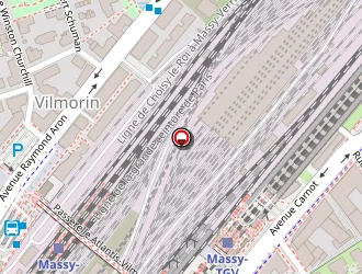 Carte de Atlantis Auto Ecole à Massy