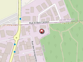 Carte de Ouvrard à Crosne