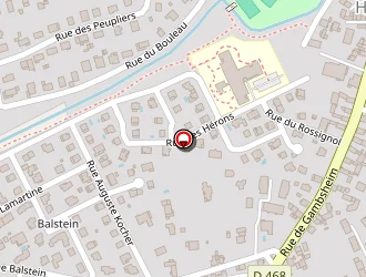 Carte de Koch Christine à Herrlisheim