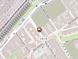 Carte de Teradata France à Massy