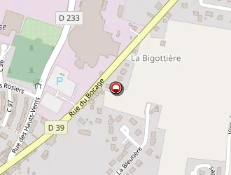 Carte de Decherf Marie à Brécey