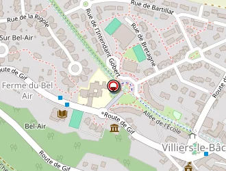 Carte de La Petite Forge à Villiers-le-bâcle