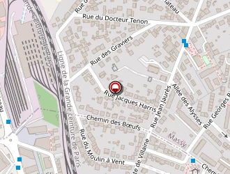 Carte de Eco Partner à Palaiseau