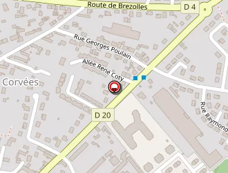 Carte de Optic 28 à Vernouillet