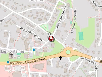 Carte de Adecco à Lannion