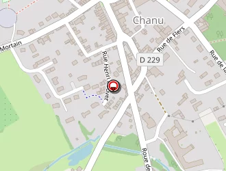 Carte de Houlette Nicolas à Chanu