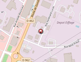 Carte de Martenat à Flers