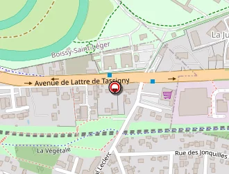 Carte de Alfran à Villecresnes