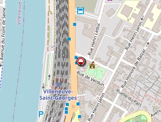 Carte de Villa Nova à Villeneuve-saint-georges