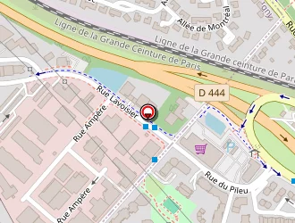 Carte de Gmba Essonne à Palaiseau