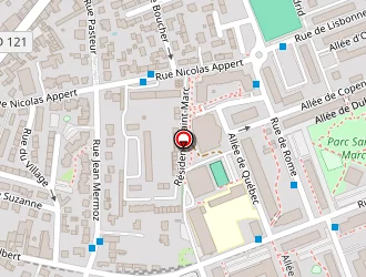 Carte de Franprix Peridis à Massy