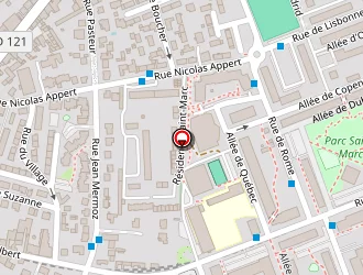 Carte de Té Cécile à Massy