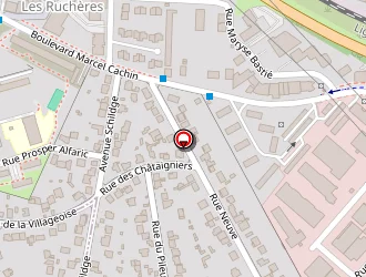 Carte de Archos à Igny