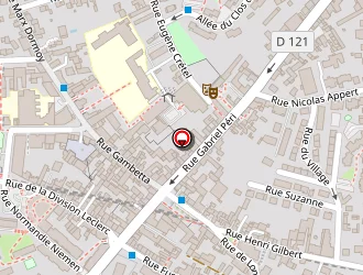 Carte de Monnier André à Massy