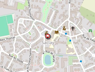 Carte de Dominique Vincent à Saclay