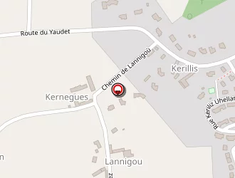 Carte de La Logodenn à Lannion