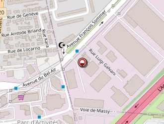 Carte de Cuenod à Massy