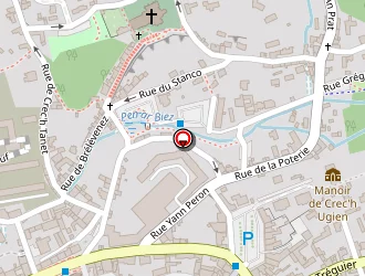 Carte de Carrefour City à Lannion