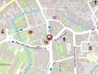 Carte de Drouaise De Levage à Dreux