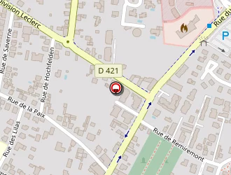 Carte de Groupama Assurances à Brumath