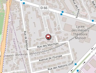 Carte de Guillet Technologies à Antony