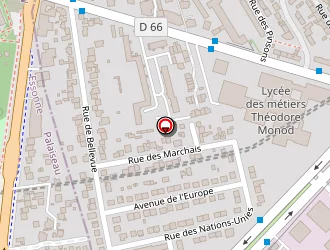 Carte de Ate à Antony