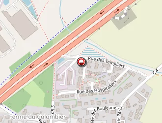 Carte de Novotel Saclay à Saclay