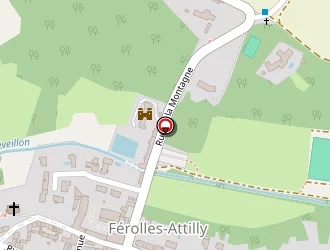 Carte de Charles Marcel à Férolles-attilly