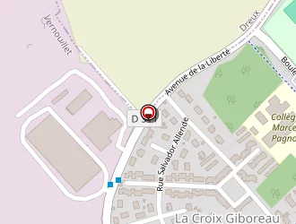 Carte de Centre Auto Service à Vernouillet