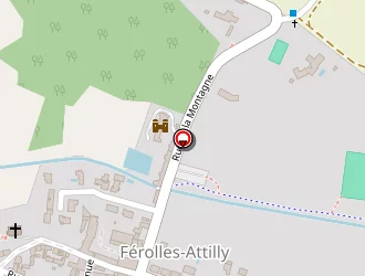 Carte de Couvre Toit à Férolles-attilly