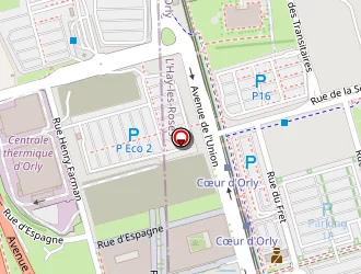 Carte de Ibis Orly Aéroport à Orly